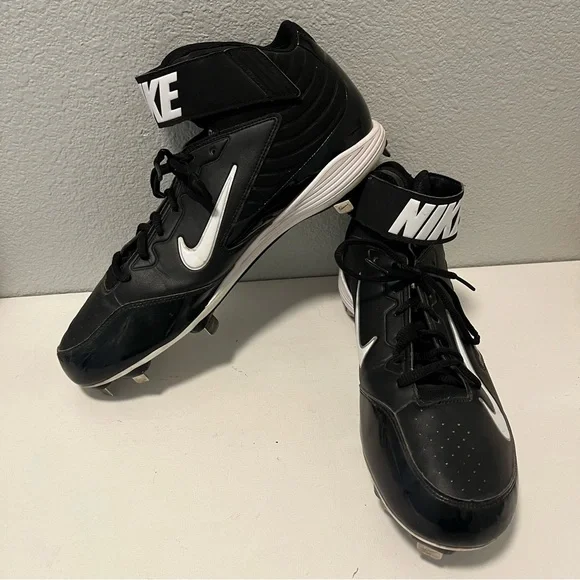 Nike Huarache Strike Mid Metal Baseball Cleats 14 Nike Baseball Huarache Strike Metal Cleats~Mens12~NEW615965  main image 4